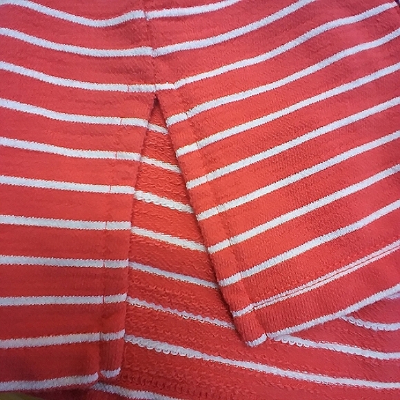 Tommy Hilfiger Womens Red/White Striped Drawstring Turtle Pullover S/P - Picture 10 of 15